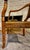 Vintage Regency Style Carved Mahogany Armchair With Mint Condition Cane For Sale - Image 9 of 18