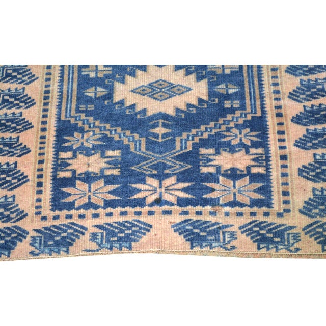 Vintage Turkish Anatolian Hand Knotted Wool Rug, 2'3''x3'7'' For Sale - Image 4 of 4