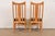 Stickley Style Mission Oak Arts & Crafts High Back Dining Chairs, Set of Four For Sale - Image 10 of 12