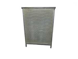 Art Deco Aluminum Washboard