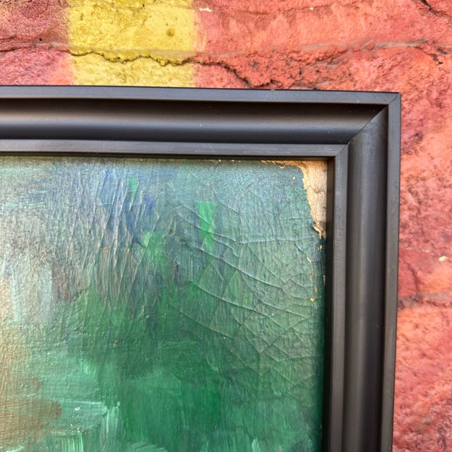 Framed Abstract Still Life Painting by “Getz” For Sale - Image 11 of 12