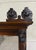 Late 19th Century Antique Victorian Eastlake Hall or Entry Pier Mirror With Tennessee Red Marble For Sale - Image 5 of 14