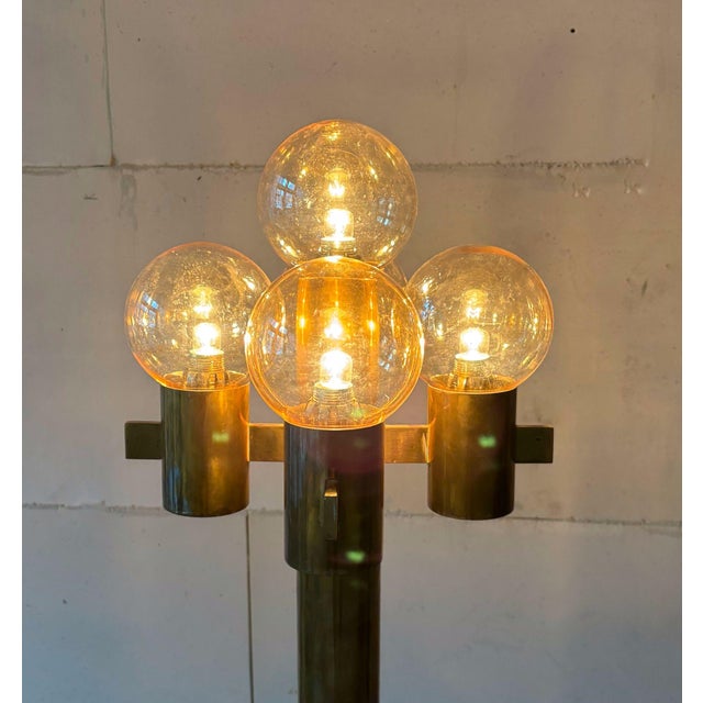 Hans-Agne Jakobsson Mid-Century Floor Lamp by Hans Agne Jakobsson for Hans-Agne Jakobsson AB Markaryd, Sweden, 1960s For Sale - Image 4 of 7