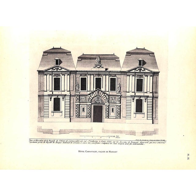 White "L'Architecture Francaise De Jean Mariette" 1945 Mauban, A. For Sale - Image 8 of 12