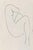 Contemporary Anna Bertrand, A Woman II, Ink on Paper For Sale - Image 3 of 3