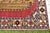 1960s Vintage Turkish Floral Desing Red Handmade Kayseri Rug For Sale - Image 11 of 12