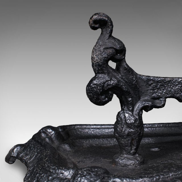 Black Antique Townhouse Boot Cleaner, English, Great Exhibition, Shoe Pull, Victorian For Sale - Image 8 of 11