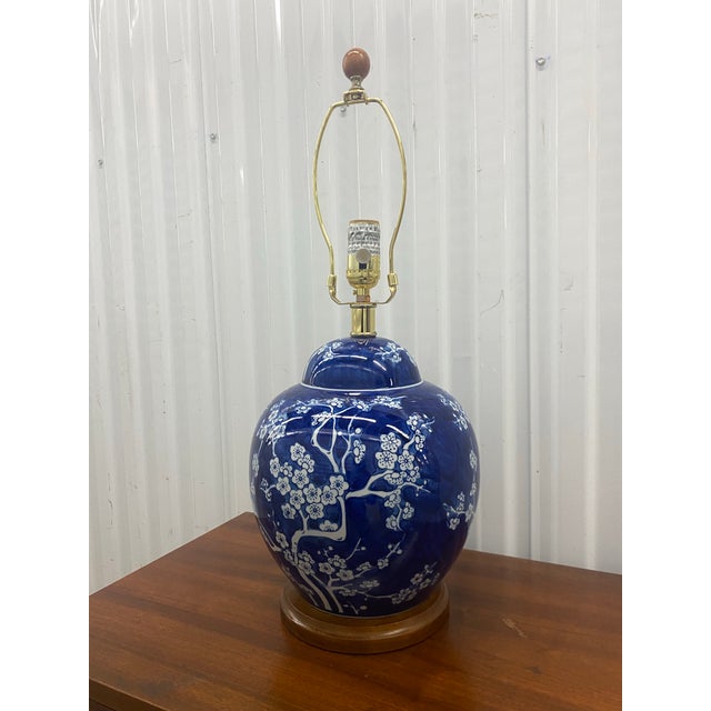 Asian Blue Ralph Lauren table Lamp For Sale - Image 12 of 12