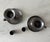 Pair of Vintage Pewter Chamberstick Candle Holders For Sale In Austin - Image 6 of 9