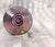 1980s Purple and White Art Glass Perfume Bottle For Sale - Image 4 of 6