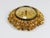 Sunburst Golden Brass Wall Weather Station, 1950s For Sale - Image 9 of 15