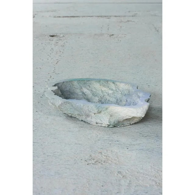 Rock Pond bowl by Andredottir & Bobek Dimensions: W 11 x H 35 cm Materials: Reused Foam/mattress and Jesmontite Hardner in...