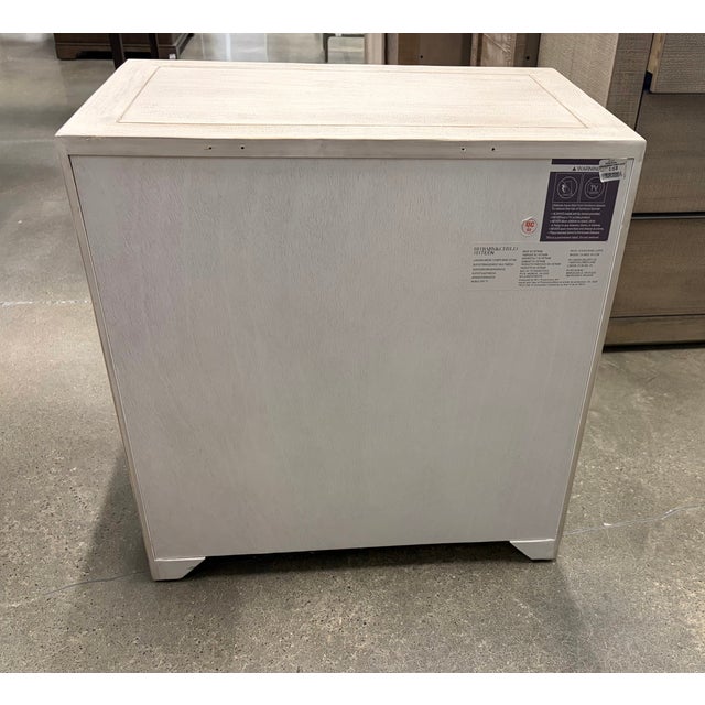 Restoration Hardware Restoration Hardware Laguna 2-Drawer Wide Nightstand For Sale - Image 4 of 7
