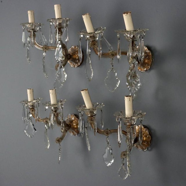 Maria Theresa Style Wall Lights, Set of 4 For Sale - Image 3 of 8