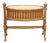 19th Century French Napoleon III Cradle in Carved & Gilt Wood For Sale