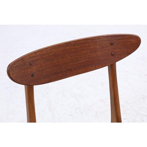 Animal Skin Mid-Century Danish Teak and Leather Chairs from Farstrup Møbler, Set of 4 For Sale - Image 7 of 16