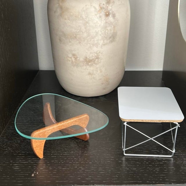 Note on Transparency: The main photo makes the glass on the Noguchi coffee table look grey, but that is due to the...