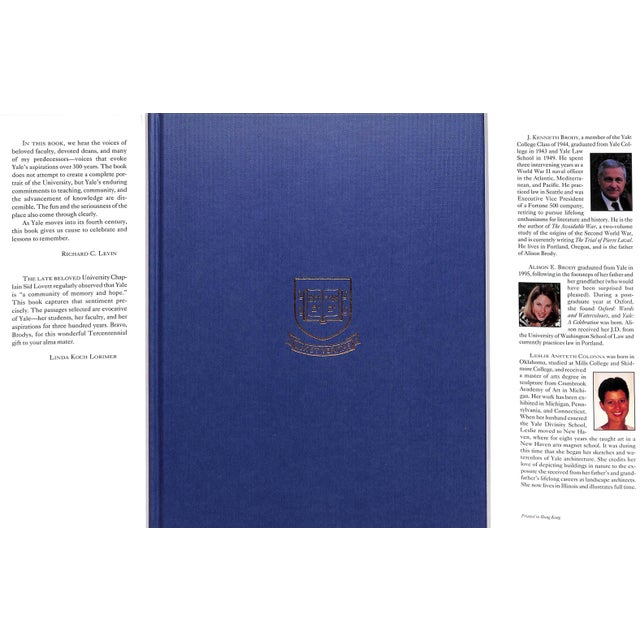 "Yale: A Celebration" 2001 Brody, Alison E. And J. Kenneth (Inscribed) For Sale - Image 4 of 9
