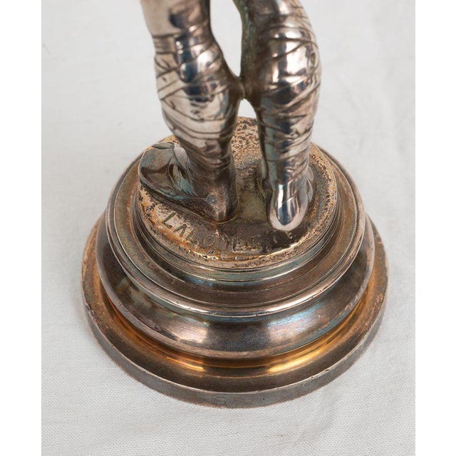 Lalouette, Napoleon III Sculptures, 19th Century, Bronze, Set of 2 For Sale - Image 4 of 7