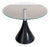 Modern Round Glass Dining Table from Rolf Benz For Sale