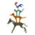 Folk Art Animal Sculpture - Horse, Dog, Cat & Rooster For Sale