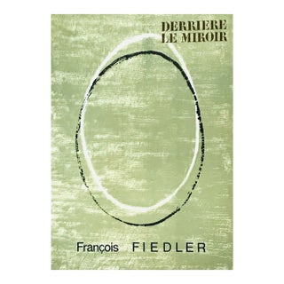 1967 Francois Fiedler Lithograph Dm01167 Derriere Le Miroir For Sale
