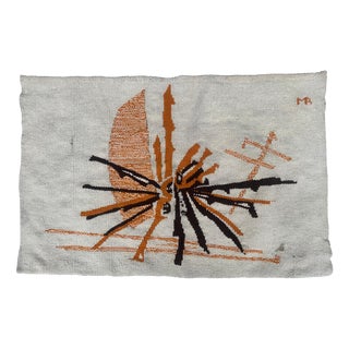 Modern Aubusson Tapestry by M Ravaux Maison, 1970s For Sale