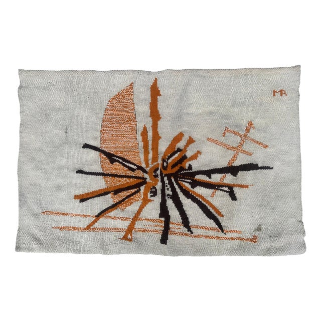 Modern Aubusson Tapestry by M Ravaux Maison, 1970s For Sale