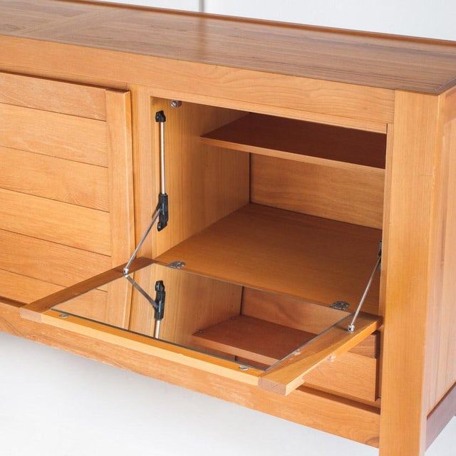 Vintage Sideboard in Elm, 1970s For Sale - Image 9 of 16