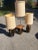 Mid 20th Century Mid-Century Smoked Glass Walnut Plastco Lamps- Set of 3 For Sale - Image 10 of 12