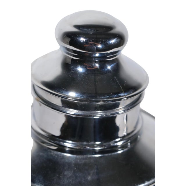 Art Deco Chrome Recipe Cocktail Shaker by Keystone For Sale - Image 11 of 12