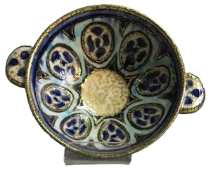Jugendstil Ceramic Bowl by Andre Métthey