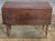 American Early 20th Century American Bench Made Mahogany Drop Leaf Table Carved Twisted Barley Legs For Sale - Image 3 of 8