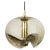 Brown Large Smoked Glass Pendant Light from Peill & Putzler, Germany, 1970s For Sale - Image 8 of 8