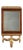 Walnut Mirror with Gilded Carvings, Italy, 19th Century For Sale