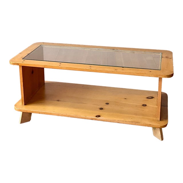 Mid 20th Century Folk Art Coffee Table For Sale