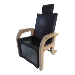 Midcentury Handmade Reclining Chair