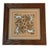 Rustic Mid 20th Century Navajo Sand Painting Art Set Framed Matted 7” Each Set of 4 For Sale - Image 3 of 14