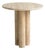 Trio No. II Travertine Side Table from Kiwano Concept For Sale