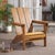 Elevate your outdoor relaxation with the Alton Adirondack chair in teak. Crafted from robust wood, this chair combines...