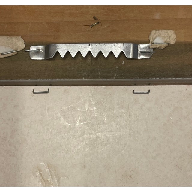 1960s Pair of Lovely Shell Art Signed and Framed For Sale In Miami - Image 6 of 6