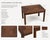 Vintage Danish Modern Solid Teak Side Table With Parquet Inlaid Top For Sale - Image 4 of 4