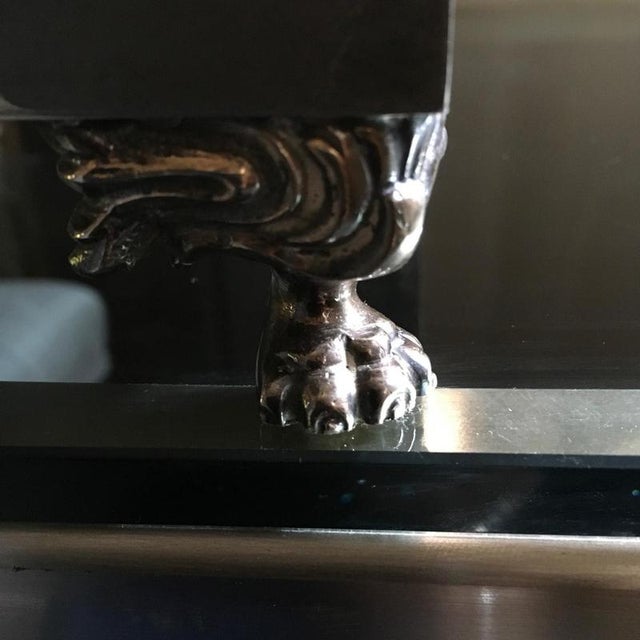 1970s Postmodern Silver-Plated and Silver Box Vase, 1970 For Sale - Image 5 of 11