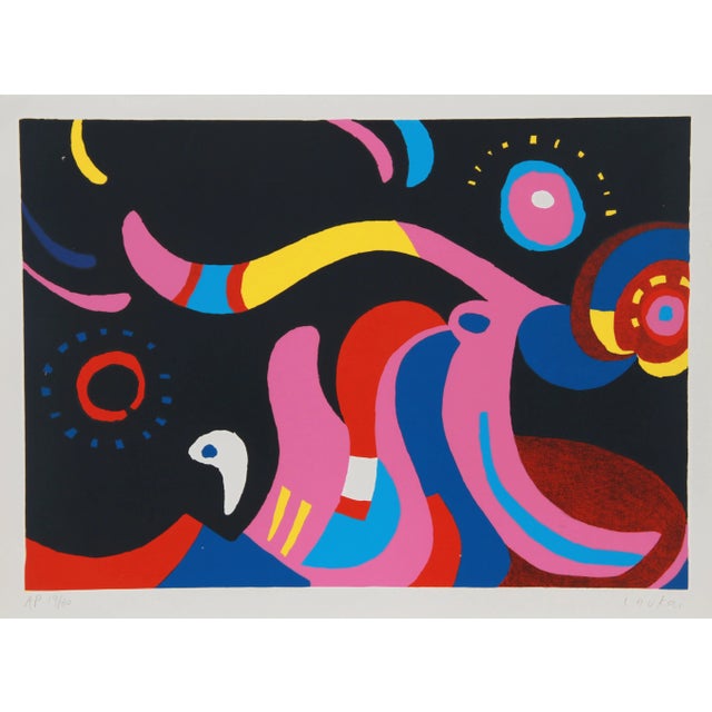 Flamboyant, Kyohei Inukai (aka Earle Goodenow) Screen Print For Sale - Image 4 of 4