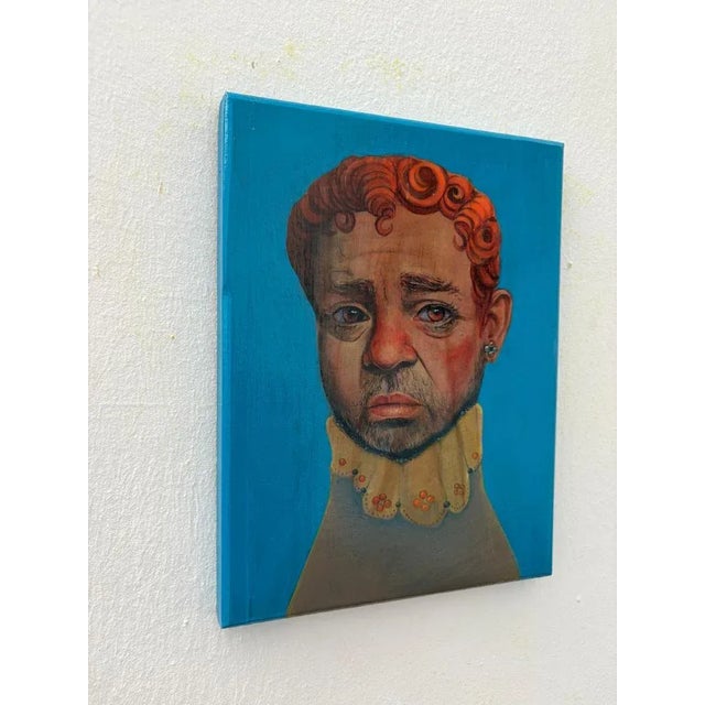 Natasha Lelenco, Mr. Bucles, 2021, Mixed Media For Sale - Image 6 of 13