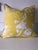 Asian Contemporary Designer Yellow Bird Pillow Cover For Sale - Image 3 of 3