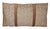 Custom-tailored designer pillow in Colfax and Fowler, "Wild Russet", cut velvet fabric. Tan cotton velvet back. Knife...