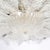 Modernist Hand-Blown Mottled Murano Glass Acanthus Flush Mount For Sale - Image 10 of 18