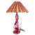 Twisted Sommerso Crystal Table Lamp from Val Saint Lambert, 1953 For Sale - Image 9 of 9