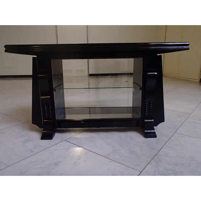 Oak Bar Table and Cabinet, 1940s For Sale - Image 18 of 18